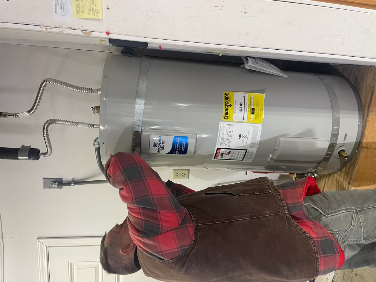 Professional water heater installation by Doughty Brothers
